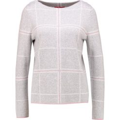 Swetry klasyczne damskie: s.Oliver RED LABEL Sweter grey melange check