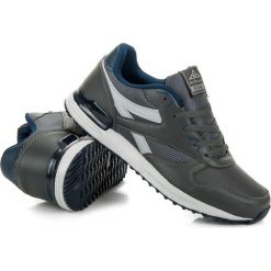Buty skate męskie: Szare sznurowane obuwie OLIVIA