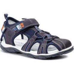 Sandały LASOCKI YOUNG - CI12-REMIK-05 Navy. Niebieskie sandały chłopięce Lasocki Young, ze skóry, bez zapięcia. Za 99,99 zł.