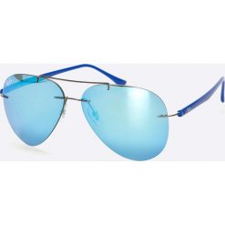 Ray-Ban - Okulary RB8058.004/55. Niebieskie okulary przeciwsłoneczne damskie Ray-Ban. W wyprzedaży za 619,90 zł.