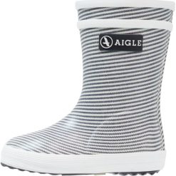 Buty zimowe damskie: Aigle FLAC Kalosze white