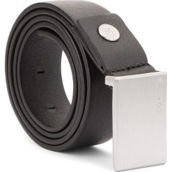 Pasek Męski CALVIN KLEIN - Adj.Bombe' Plaque Be K50K503844 001. Czarne paski męskie marki Calvin Klein, w paski, ze skóry. W wyprzedaży za 249,00 zł.
