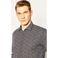 Koszula Karl Lagerfeld 605003 501688. Czarne koszule męskie KARL LAGERFELD, m, bez wzorów, z bawełny, casualowe, bez kołnierzyka, bez rękawów. W wyprzedaży za 399,00 zł.