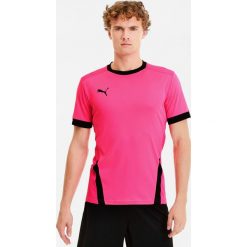 Puma teamGOAL 23 Koszulka Różowy. Różowe podkoszulki męskie Puma, s, bez wzorów, z poliesteru, z krótkim rękawem. Za 102,95 zł.
