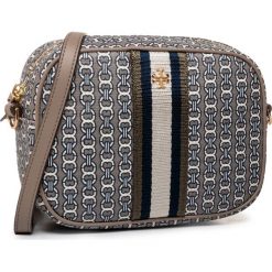 Torebka TORY BURCH - Gemini Link Canvas Mini Bag 57743 Gray Heron Gemini Link 997. Szare listonoszki damskie Tory Burch, na co dzień, bez wzorów, ze skóry ekologicznej, bez dodatków. W wyprzedaży za 589,00 zł.