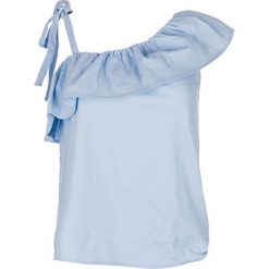Vero Moda Damska koszulka z ramiączkami typu Sia One Shoulder Frill Top Cerulean (rozmiar XS). Koszulki damskie Vero Moda, xs, bez wzorów, bez kołnierzyka. W wyprzedaży za 60,00 zł.