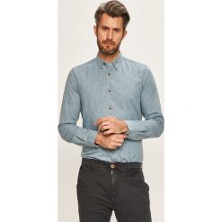 Only & Sons - Koszula. Niebieskie koszule męskie Only & Sons, s, bez wzorów, z bawełny, klasyczne, z klasycznym kołnierzykiem, z długim rękawem. Za 169,90 zł.