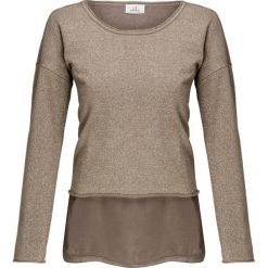 Bluza DEHA HARMONIC Brązowy|Złoty. Brązowe bluzy damskie marki Deha, bez wzorów, z kaszmiru, bez rękawów, bez kaptura. W wyprzedaży za 232,00 zł.