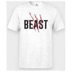 Koszulka Beast 3. T-shirty chłopięce MegaKoszulki, bez wzorów, z bawełny, bez rękawów. Za 49,90 zł.