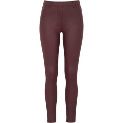 Cellbes Elastyczne spodnie z woskowaną powierzchnią bordo female brązowy/czerwony 46. Czerwone spodnie damskie Cellbes, l, z tkaniny. Za 244,00 zł.