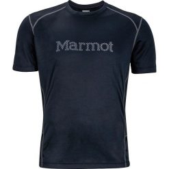 T-shirty męskie: Marmot Koszulka Windridge with Graphic SS czarna r. XL (54300-1418)