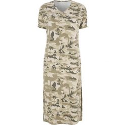 Cream Sukienka Liva khaki we wzory female zielony/ze wzorem M (38). Zielone sukienki damskie Cream, s, bez wzorów, z dżerseju, z dekoltem w serek, z krótkim rękawem, krótkie, mini. Za 349,00 zł.