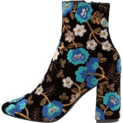 Botki damskie lity: Public Desire CLEO Botki na obcasie blue