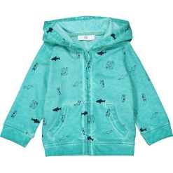 Bluzy niemowlęce: Rozpinana bluza z kapturem i nadrukiem – 1 miesiąc – 3 lat