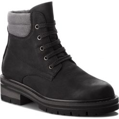 Trapery SERGIO BARDI - Amaseno FW127352018VF 401. Czarne trapery damskie Sergio Bardi, ze skóry, bez obcasa, bez zapięcia. W wyprzedaży za 169,00 zł.
