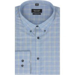 Koszule męskie jeansowe: koszula croft 2008 długi rękaw slim fit żółty