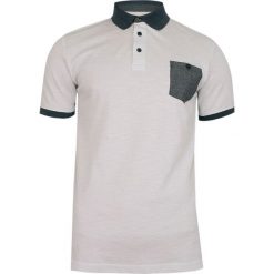 Biała Elegancka Koszulka POLO, Męska, Krótki Rękaw -PAKO JEANS- T-shirt z Szarą Kieszonką TSPJNSPOLOROCKYbi. Szare koszulki męskie Pako Jeans, m, bez wzorów, z bawełny, eleganckie, polo, z krótkim rękawem, krótkie. Za 75,00 zł.