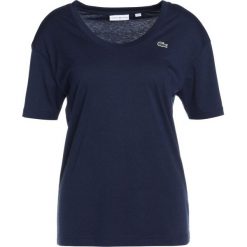 Lacoste Sport TENNIS Tshirt basic navy blue. Niebieskie t-shirty damskie Lacoste Sport, z bawełny. Za 239,00 zł.