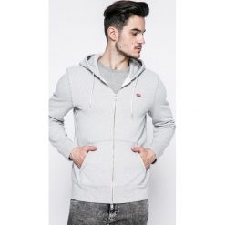 Levi's - Bluza. Szare bluzy męskie Levi's®, s, z nadrukiem, z bawełny, z kapturem, bez rękawów, z kapturem. W wyprzedaży za 179,90 zł.