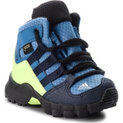 Buty adidas - Terrex Mid Gtx I GORE-TEX D97655 Traroy/Conavy/Sslime. Niebieskie śniegowce chłopięce Adidas, bez zapięcia, gore-tex. W wyprzedaży za 179,00 zł.