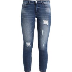 JDY JDYSKINNY LOW MAGIC DESTROY ANKLE Jeans Skinny Fit light blue denim. Niebieskie jeansy damskie relaxed fit marki JDY, z bawełny. Za 139,00 zł.