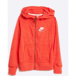 Nike Kids - Bluza dziecięca 122-156 cm. Bluzy dziewczęce Nike Kids, bez wzorów, z bawełny, bez rękawów, z kapturem. W wyprzedaży za 149,90 zł.