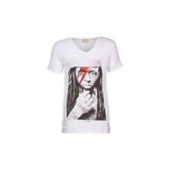 T-shirty z krótkim rękawem Eleven Paris KWAY M. Białe t-shirty męskie Eleven Paris, s, bez wzorów, bez kołnierzyka, krótkie. W wyprzedaży za 151,20 zł.
