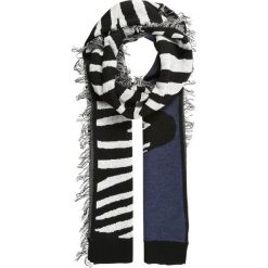 PS by Paul Smith ZEBRA Szal navy. Niebieskie szaliki damskie marki PS by Paul Smith, bez wzorów, z wełny. W wyprzedaży za 378,95 zł.
