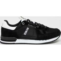 Big Star - Buty. Czarne buty sportowe męskie BIG STAR, ze skóry, na sznurówki. W wyprzedaży za 149,90 zł.