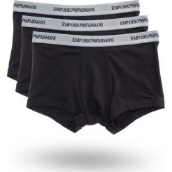 BOKSERKI 3-PAK Emporio Armani. Czarne bokserki męskie z elastanu. Za 209,00 zł.