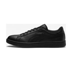 Puma Smash V2 Tenisówki Czarny. Czarne trampki męskie Puma, bez wzorów, ze skóry, bez zapięcia. Za 257,95 zł.