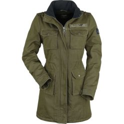 Black Premium by EMP Ladies Field Jacket Kurtka damska oliwkowy. Zielone kurtki damskie marki Black Premium by EMP, xl, z aplikacjami, z polaru, bez kaptura. Za 527,90 zł.