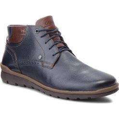 Kozaki LASOCKI FOR MEN - MB-TOLEDO-01 Granatowy Kolorowy. Niebieskie buty zimowe męskie Lasocki For Men, z materiału. Za 179,99 zł.