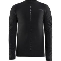 Craft koszulka męska Ctm Ls czarna S-M. Czarne koszulki męskie termoaktywne Craft, s, bez wzorów, z długim rękawem. Za 379,00 zł.