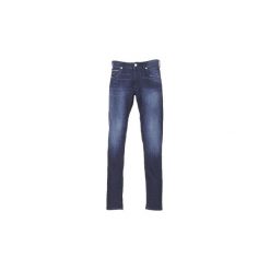 Jeansy straight leg Replay GROVER. Niebieskie jeansy męskie marki Replay, m, bez wzorów. Za 351,20 zł.