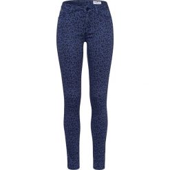 Jegginsy "Alan" - Skinny Fit - w kolorze czarno-niebieskim. Niebieskie jeansy damskie Cross Jeans, z podwyższonym stanem. W wyprzedaży za 98,95 zł.