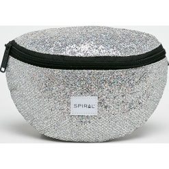 Spiral - Saszetka Platinum. Szare torebki klasyczne damskie Spiral, w paski, z poliesteru, casualowe, bez dodatków. W wyprzedaży za 49,90 zł.