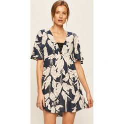 Roxy - Sukienka plażowa. Niebieskie stroje kąpielowe damskie Roxy, s, z wiskozy. Za 249,90 zł.
