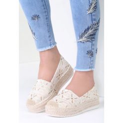 Espadryle damskie: Białe Espadryle Better Without