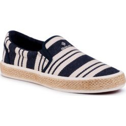 Espadryle GANT - Primelake 20678435 Marine Stripes G659. Brązowe espadryle męskie GANT, bez wzorów, z tworzywa sztucznego. Za 299,00 zł.