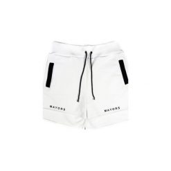 WMN SHORTS WHITE. Białe szorty damskie marki MAJORS, s, bez wzorów, z bawełny. Za 130,00 zł.