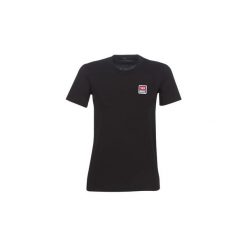 T-shirty z krótkim rękawem Diesel SILY ZE. Czarne t-shirty damskie Diesel, s, bez wzorów, bez kołnierzyka. Za 199,00 zł.