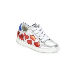 Buty Dziecko Pablosky BRIARO. Białe trampki dziewczęce marki Pablosky, bez wzorów, bez zapięcia. Za 159,20 zł.