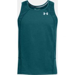 Under Armour Koszulka męska Swyft Singlet turkusowa r. XL (1318416-716). Szare koszulki sportowe męskie marki Under Armour, z elastanu, sportowe. Za 123,66 zł.