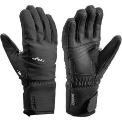 Leki Leki Rękawice Damskie Shape Flex S Gtx Lady Black 6,5. Czarne rękawiczki damskie Leki, bez wzorów, ze skóry. W wyprzedaży za 355,00 zł.