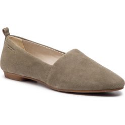 Półbuty VAGABOND - 4503-040-50 Light Olive. Zielone półbuty damskie Vagabond, bez wzorów, ze skóry, bez obcasa, na obcasie, bez zapięcia. W wyprzedaży za 239,00 zł.