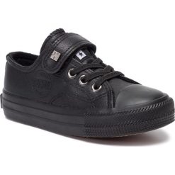 Trampki BIG STAR - EE374034 Black. Czarne półbuty dziewczęce BIG STAR, na rzepy. Za 99,00 zł.