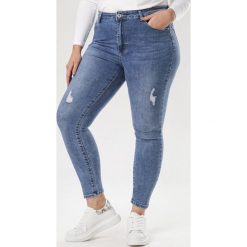 Niebieskie Jeansy Palanara. Niebieskie jeansy damskie Born2be. Za 109,99 zł.