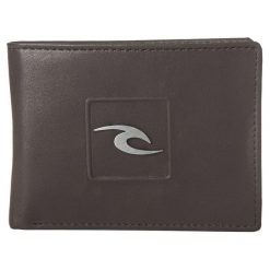 Rip Curl Portfel Męski Brązowy Rider Pu All Day. Pomarańczowe portfele męskie Rip Curl, bez wzorów. Za 117,00 zł.