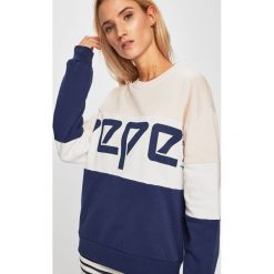 Pepe Jeans - Bluza Bibiana. Szare bluzy damskie Pepe Jeans, s, z nadrukiem, z bawełny, bez rękawów, bez kaptura. W wyprzedaży za 219,90 zł.